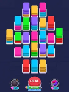 Card Shuffle: Color Sorting 3D screenshot 11