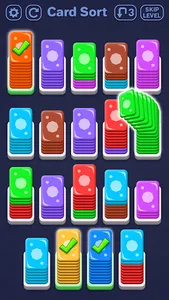 Card Shuffle: Color Sorting 3D screenshot 17