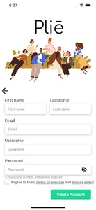 Plie App screenshot 1