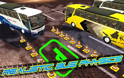 City Coach Bus Parking Game screenshot 14