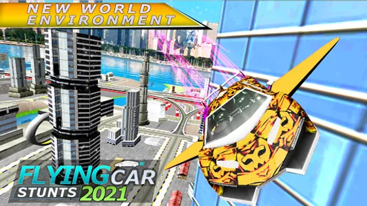 Real Flying Car Driving Games screenshot 4