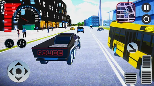 Modern Police Chase Car Games screenshot 3