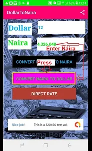 Dollar To Naira Converter screenshot 2