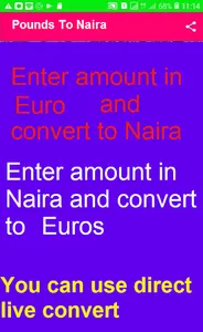 Euro To Naira screenshot 1