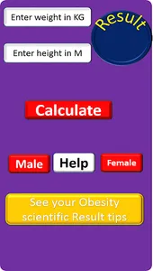 Africa Obesity Calculator screenshot 3