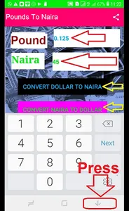 Pounds To Naira screenshot 0