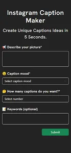 IG Captions - AI Writer screenshot 4