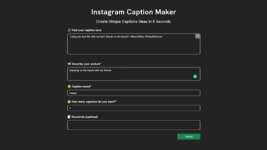 IG Captions - AI Writer screenshot 8