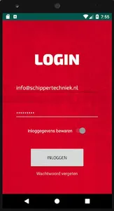 Schipper Barcodescanner screenshot 1