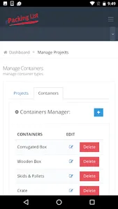 ePacking List screenshot 1