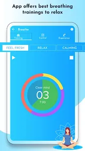 Breathe: Stress Relief Meditat screenshot 2