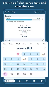 Sobriety Tracker - Sober Days screenshot 4