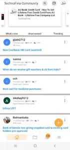 TechnoFino Community screenshot 2