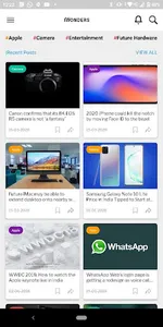 iWonders screenshot 1