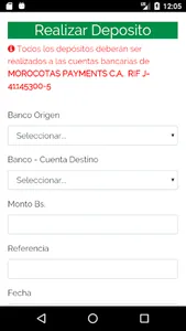 Morocotas Payments screenshot 3