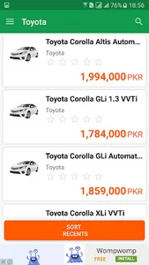 Car Prices in Pakistan screenshot 2