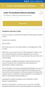 Jobs in Sweden screenshot 5