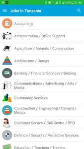 Job in Tanzania screenshot 1