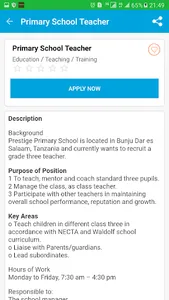 Job in Tanzania screenshot 4