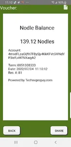 Nodle Point of Sale terminal screenshot 2