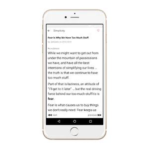 ZenHabits screenshot 1