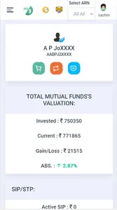 MutualFinsure - Mutual Fund Ba screenshot 2