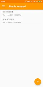 Simple Notepad screenshot 0
