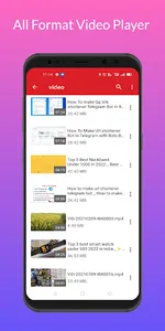 Dplayer - Video & Music Player screenshot 0