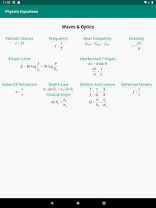 Physics Equations screenshot 9