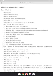 Keyboard Shortcut for Windows screenshot 9