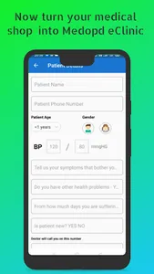 Medopd eClinic screenshot 3
