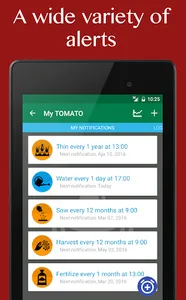 Vegetables Info+Care Reminders screenshot 6