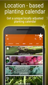 Planting calendar - vegetables screenshot 0