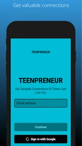 TEENPRENEUR: GET VALUABLE TEEN screenshot 0