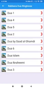 Islamic Ringtones: adhan, Dua, screenshot 1