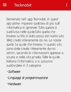 TecknobitGuide Informatic screenshot 1