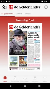 De Gelderlander-Digitale krant screenshot 0