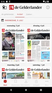 De Gelderlander-Digitale krant screenshot 1