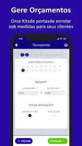 Tecnoportas - Crie Orçamentos  screenshot 1
