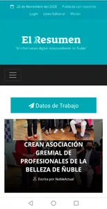 Diario digital El Resumen - Da screenshot 1