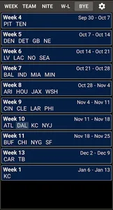 VS. 2023 NFL Schedule & Scores screenshot 6