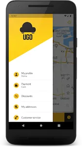 UGO TAXI Get a ride in Lebanon screenshot 1