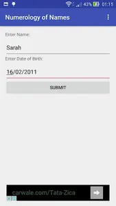 Numerology of Names screenshot 0
