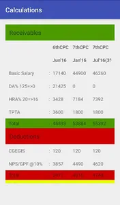 7th Pay Final Calculator screenshot 1