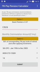 7th Pay Final Calculator screenshot 2