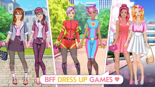 BFF Dress Up Games for Girls screenshot 15