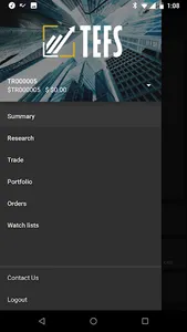 TEFS Mobile Trader screenshot 1