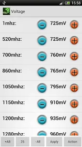 Tegra Overclock screenshot 4