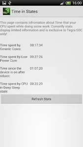 Tegra Overclock screenshot 6