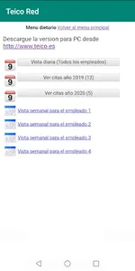 Agenda TPV Teico screenshot 1